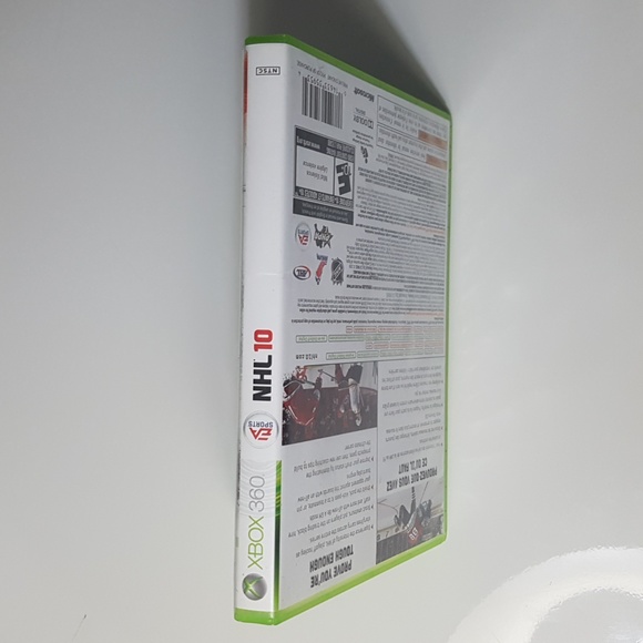 NHL 10 Xbox 360 Game with Case and Manual Untested - Picture 7 of 10